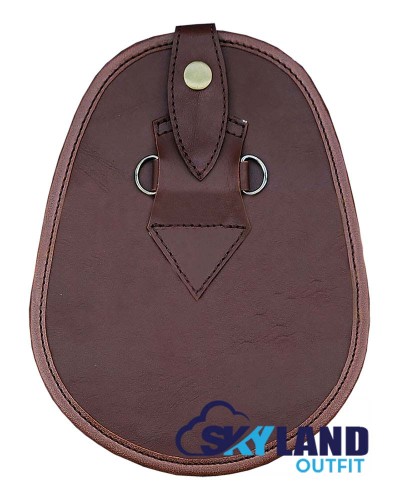 Handmade Brown Leather Semi-Dress Kilt Sporran – Traditional Hunting Sporran Handmade Brown Leather Semi-Dress Kilt Sporran – Traditional Hunting Sporran