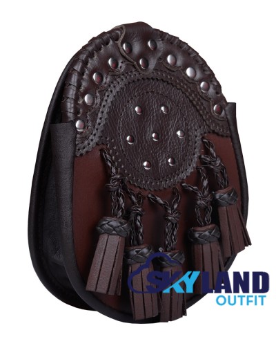 Kilt Sporran Highland Scottish Traditional Brown Leather Sporran Kilt Sporran Highland Scottish Traditional Brown Leather Sporran
