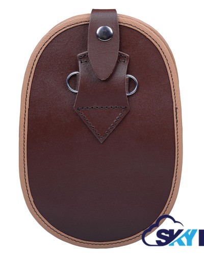 Handmade Kilt Sporran - Stag Head Badge, Leather Chain & Strap Handmade Kilt Sporran - Stag Head Badge, Leather Chain & Strap