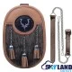 Handmade Kilt Sporran - Stag Head Badge, Leather Chain & Strap Handmade Kilt Sporran - Stag Head Badge, Leather Chain & Strap
