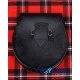 Scottish Black Leather Kilt Sporran with Stag Head & Belt Strap Scottish Black Leather Kilt Sporran with Stag Head & Belt Strap