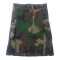 Ladies Army Camouflage Utility Cotton Kilt with Four Cargo Pockets  