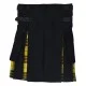 Ladies Black Cotton Inner McLeod of Lewis Tartan Hybrid Kilt Ladies Black Cotton Inner McLeod of Lewis Tartan Hybrid Kilt