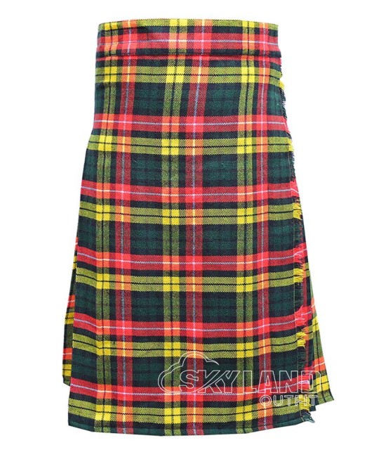 Buchanan Tartan Maxi Skirt | Long Scottish Tartan Skirt