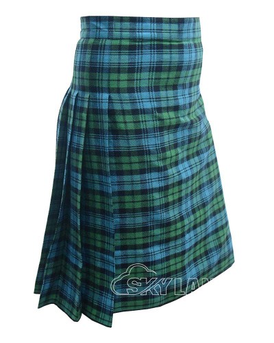 Campbell Ancient Tartan Maxi Skirt | Long Scottish Tartan Skirt