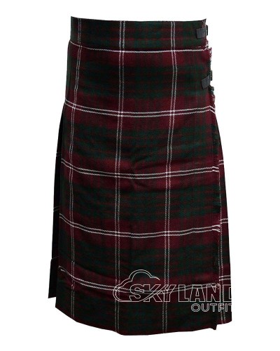 Crawford Tartan Maxi Skirt | Long Scottish Tartan Skirt