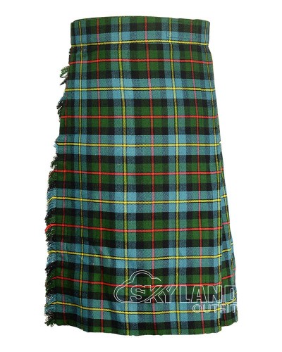 Macleod of Harris Tartan Maxi Length Skirt for Women
