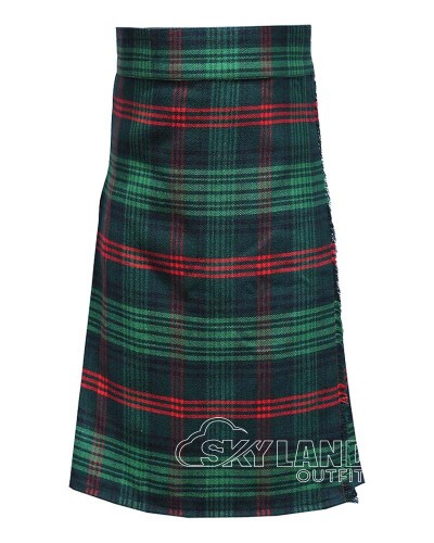Ross Hunting Tartan Maxi Length Skirt for Women