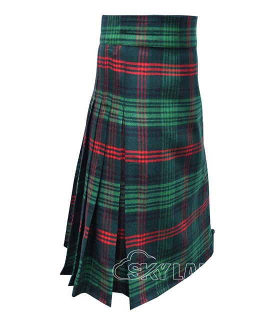 Ross Hunting Tartan Maxi Length Skirt for Women Ross Hunting Tartan Maxi Length Skirt for Women