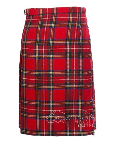 Royal Stewart Tartan Maxi Length Skirt for Women