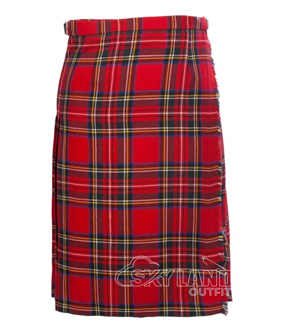 Royal Stewart Tartan Maxi Length Skirt for Women Royal Stewart Tartan Maxi Length Skirt for Women