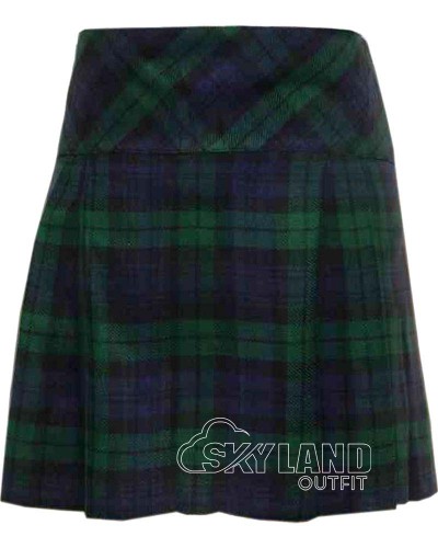 Black Watch Mini Kilt | Girls Billie Mod Skirt Black Watch Mini Kilt | Girls Billie Mod Skirt