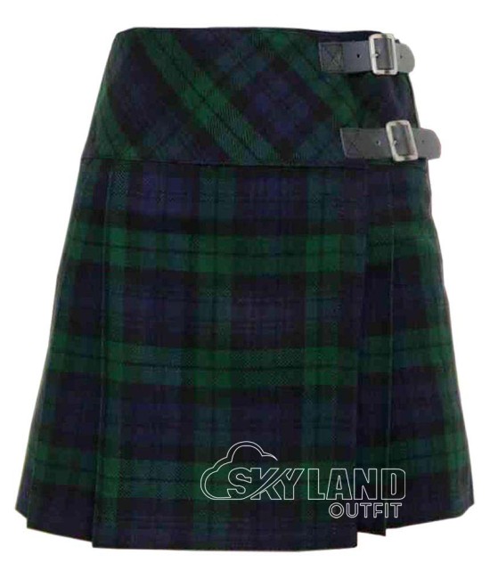 Black Watch Mini Kilt | Girls Billie Mod Skirt Black Watch Mini Kilt | Girls Billie Mod Skirt