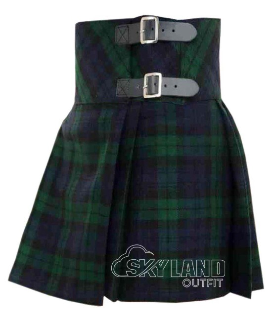 Black Watch Mini Kilt | Girls Billie Mod Skirt Black Watch Mini Kilt | Girls Billie Mod Skirt