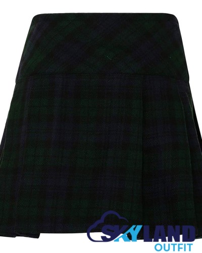 Black Watch Tartan Mini Billie Kilt Mod Skirt Girls Mini Billie kilt Skirt Black Watch Tartan Mini Billie Kilt Mod Skirt Girls Mini Billie kilt Skirt