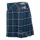Blue Douglas Tartan Mini Kilt | Girls Billie Mod Skirt