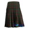 Brown Watch Tartan Maxi Length Skirt for Women