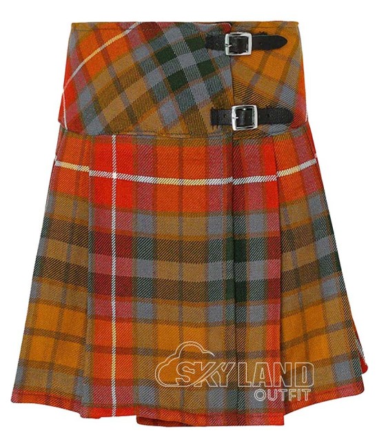 Buchanan Ancient Mini Kilt | Girls Billie Mod Skirt Buchanan Ancient Mini Kilt | Girls Billie Mod Skirt