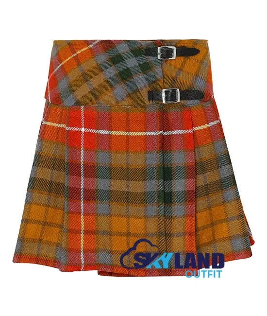 Buchanan Ancient Tartan Mini Billie Kilt Mod Skirt Girls Mini Billie Skirt