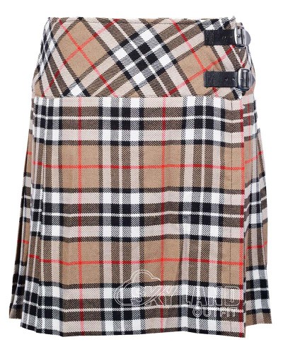 Campbell Thompson Tartan Mini Billie Kilt Mod Skirt Girls Mini Billie Skirt
