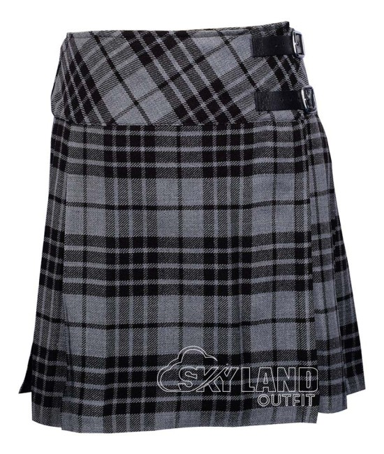 Grey Watch Mini Kilt | Girls Billie Mod Skirt Grey Watch Mini Kilt | Girls Billie Mod Skirt