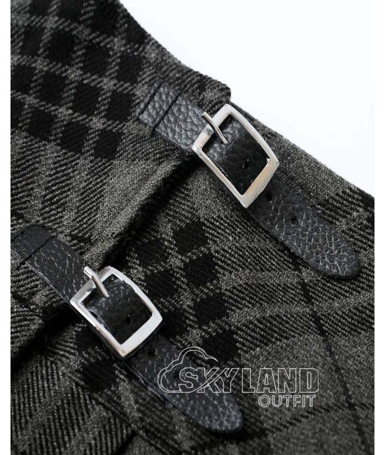 Grey Watch Mini Kilt | Girls Billie Mod Skirt Grey Watch Mini Kilt | Girls Billie Mod Skirt