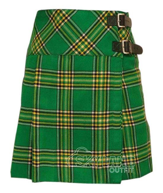 Irish Heritage Mini Kilt | Girls Billie Mod Skirt Irish Heritage Mini Kilt | Girls Billie Mod Skirt