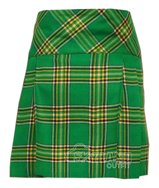 Irish Heritage Mini Kilt | Girls Billie Mod Skirt Irish Heritage Mini Kilt | Girls Billie Mod Skirt