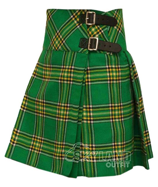 Irish Heritage Mini Kilt | Girls Billie Mod Skirt Irish Heritage Mini Kilt | Girls Billie Mod Skirt