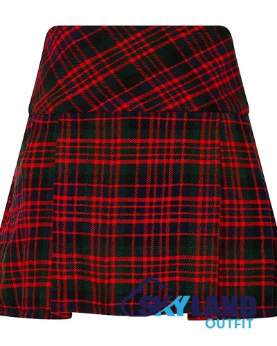 MacDonald Tartan Mini Billie Kilt Mod Skirt Girls Mini Billie Skirt