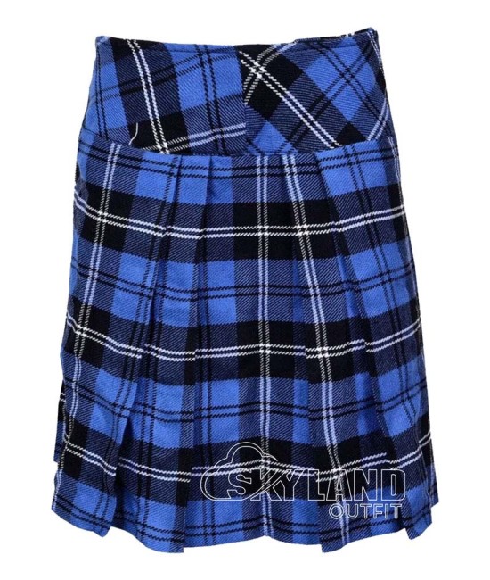 Ramsey Blue Hunting Mini Kilt | Girls Billie Skirt Ramsey Blue Hunting Mini Kilt | Girls Billie Skirt