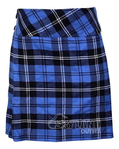 Ramsey Blue Hunting Mini Kilt | Girls Billie Skirt