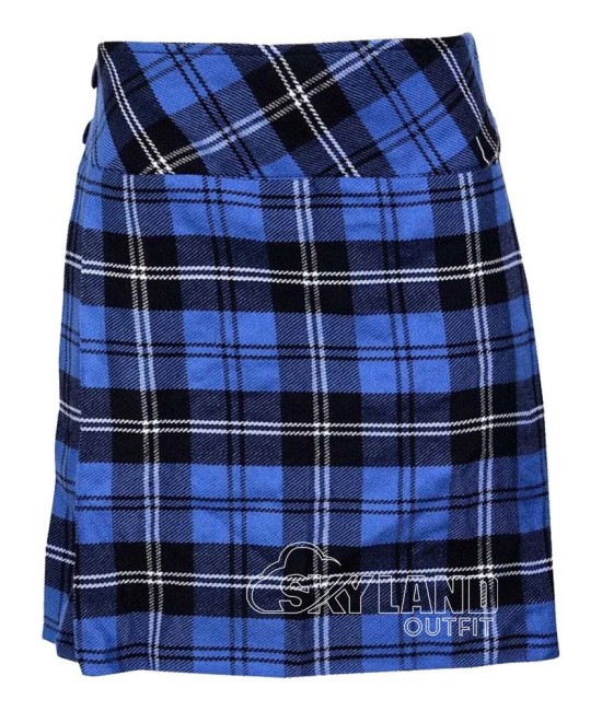 Ramsey Blue Hunting Mini Kilt | Girls Billie Skirt Ramsey Blue Hunting Mini Kilt | Girls Billie Skirt
