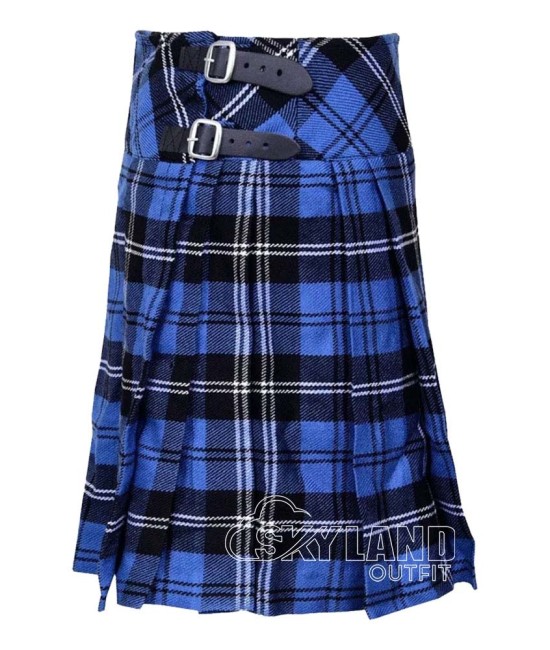 Ramsey Blue Hunting Mini Kilt | Girls Billie Skirt Ramsey Blue Hunting Mini Kilt | Girls Billie Skirt