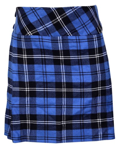Ramsey Blue Hunting Mini Kilt | Girls Billie Skirt