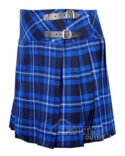 Ramsey Blue Mini Kilt | Girls Billie Mod Skirt Ramsey Blue Mini Kilt | Girls Billie Mod Skirt
