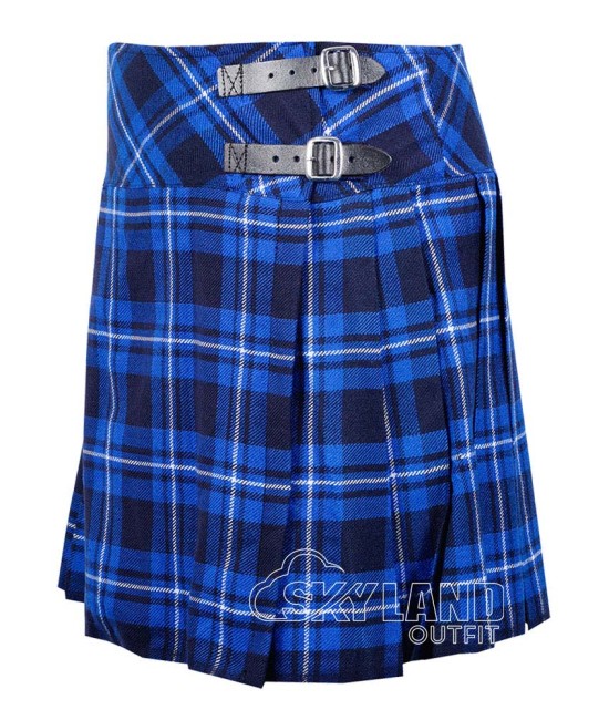 Ramsey Blue Mini Kilt | Girls Billie Mod Skirt Ramsey Blue Mini Kilt | Girls Billie Mod Skirt