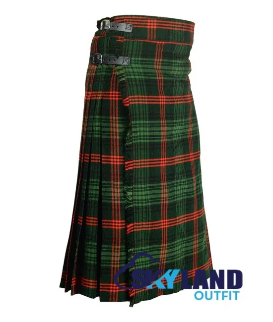 Ross Hunting Tartan Maxi Length Skirt for Women Ross Hunting Tartan Maxi Length Skirt for Women