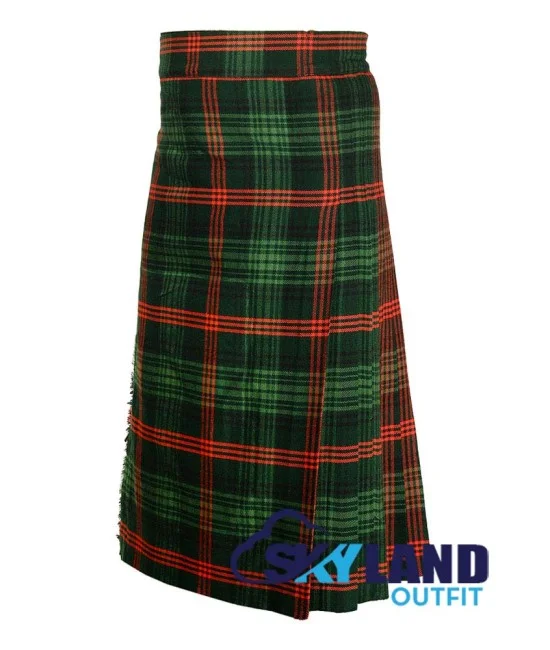Ross Hunting Tartan Maxi Length Skirt for Women Ross Hunting Tartan Maxi Length Skirt for Women