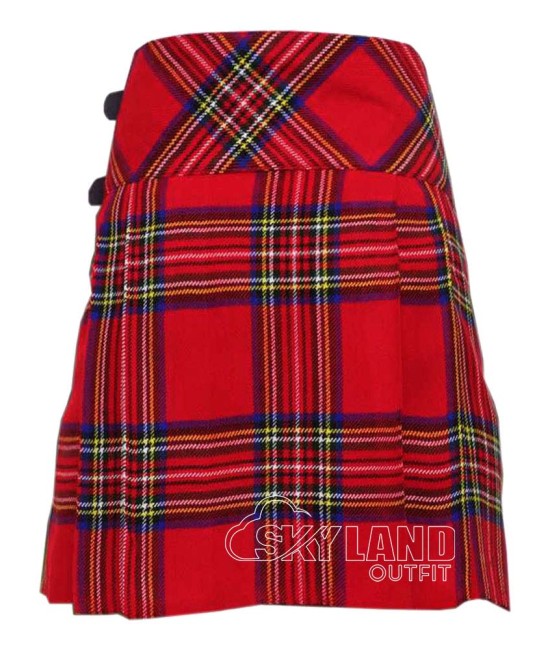 Royal Stewart Mini Kilt | Girls Billie Mod Skirt