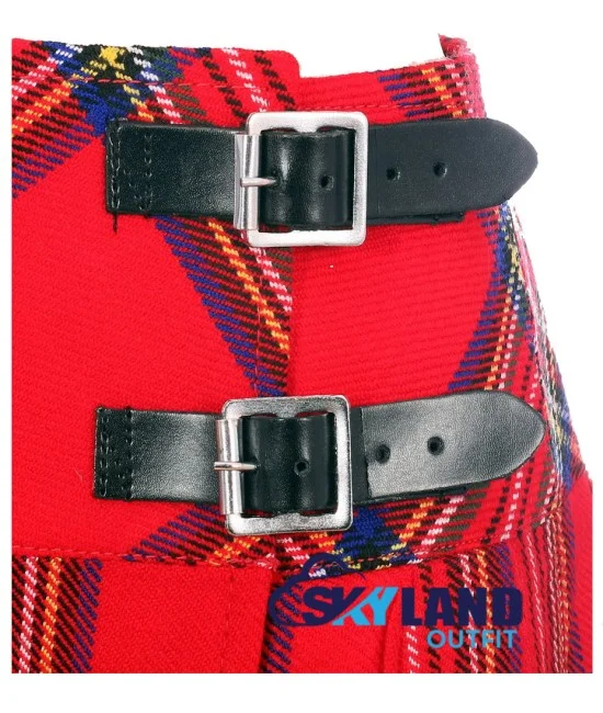 Royal Stewart Tartan Mini Billie Kilt Mod Skirt Girls Mini Billie Skirt Royal Stewart Tartan Mini Billie Kilt Mod Skirt Girls Mini Billie Skirt