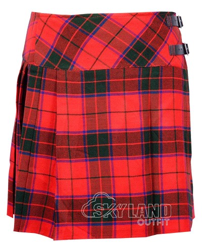 Scottish Rose Mini Kilt | Girls Billie Mod Skirt