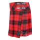 Scottish Rose Mini Kilt | Girls Billie Mod Skirt