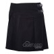 Solid Black Mini Kilt | Girls Billie Mod Skirt
