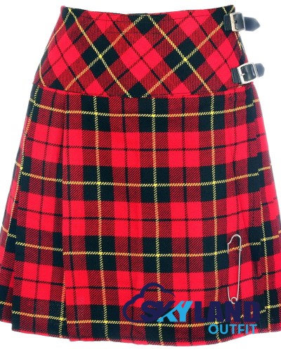 Wallace Tartan Mini Billie Kilt Mod Skirt Girls Mini Billie Skirt