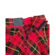 Wallace Tartan Skirt | Wool Pixie Skirt D-Ring