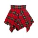 Wallace Tartan Skirt | Wool Pixie Skirt D-Ring