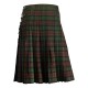 Brown Watch Tartan Maxi Length Skirt for Women