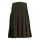 Brown Watch Tartan Maxi Length Skirt for Women