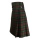 Brown Watch Tartan Maxi Length Skirt for Women